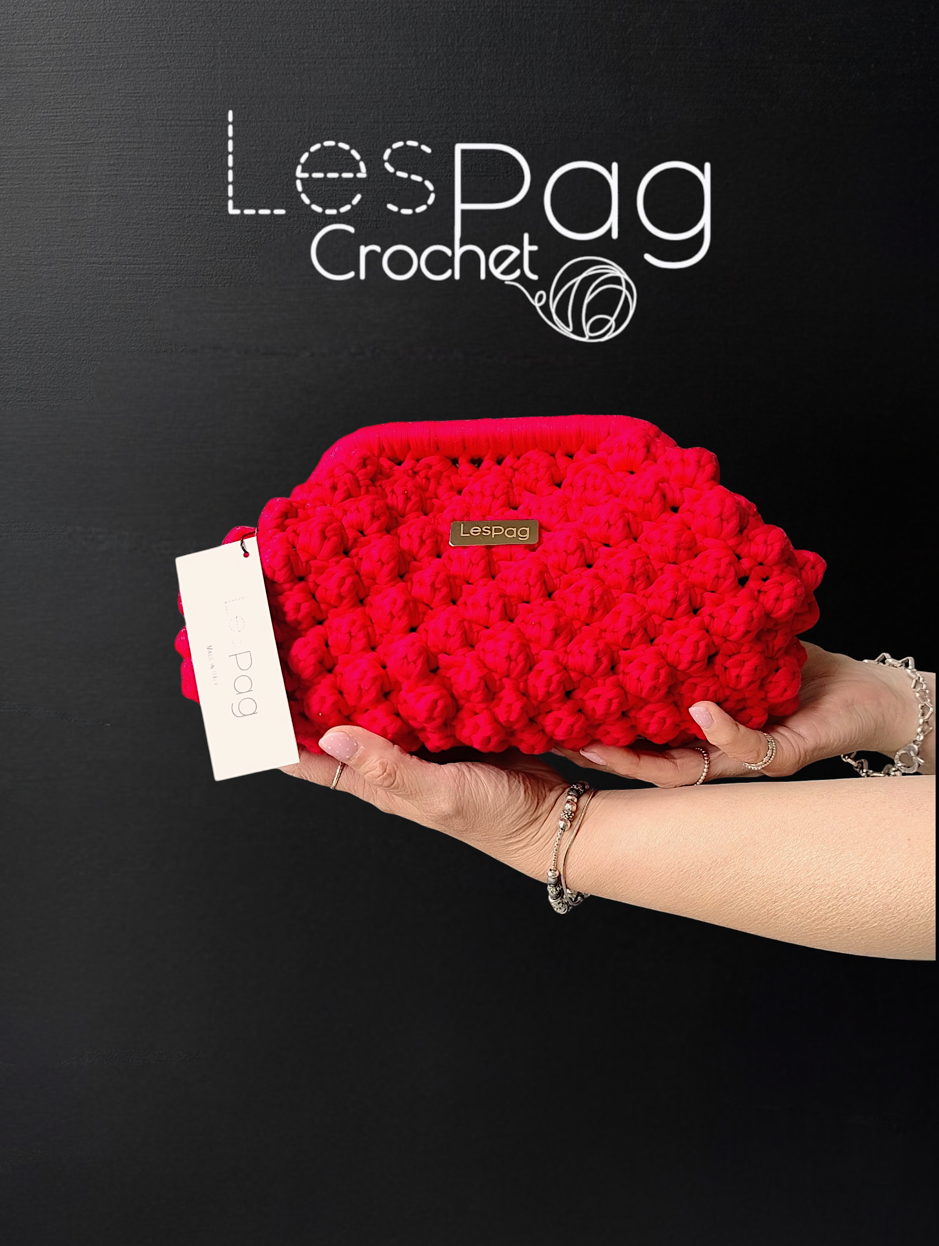 BONBON Bag – Borsa all'uncinetto fatta a mano | LeSPAG - immagine 2