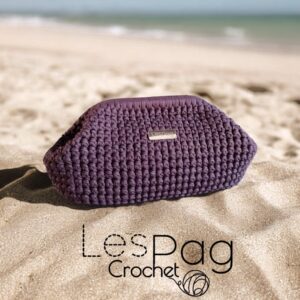 NANA' BAG pochette in fettuccia intrecciata a mano